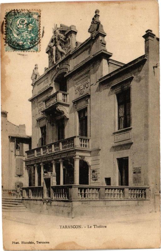 Carte postale ancienne Tarascon-Le Theatre à Tarascon