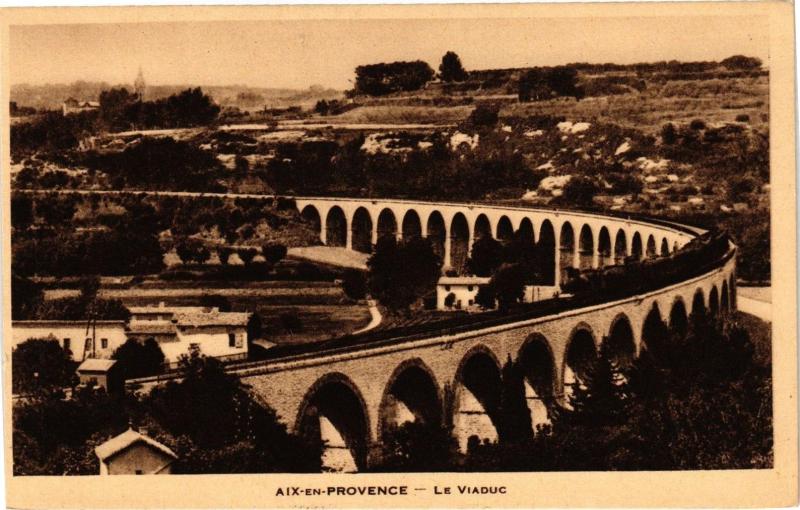 Carte postale ancienne Aix-en-Provence-Le Viaduc à Aix-en-Provence
