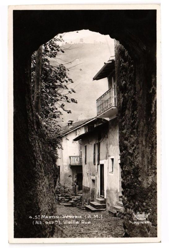 Carte postale ancienne St.Martin - Vesubie