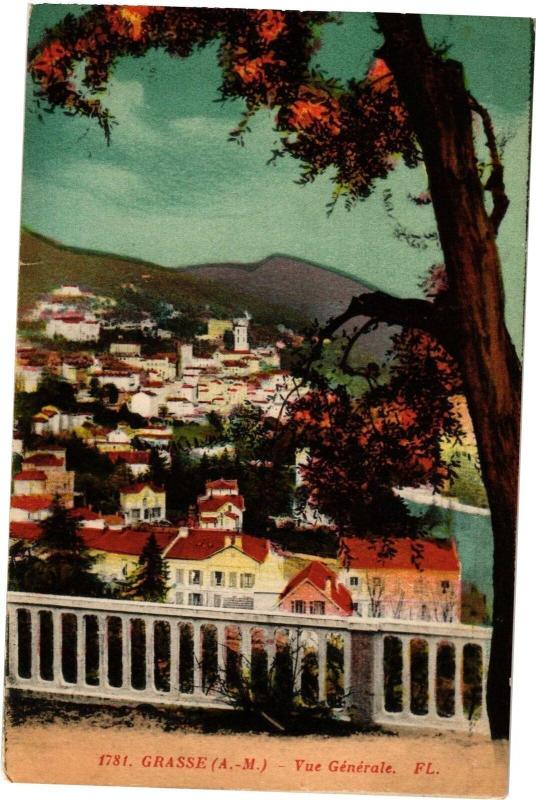 Carte postale ancienne Grasse - Vue générale à Grasse