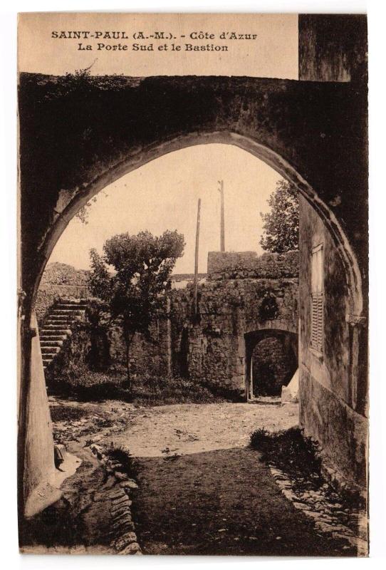 Carte postale ancienne Saint-Paul - Cote d'Azur