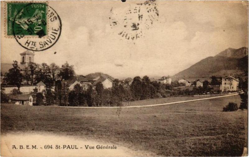 Carte postale ancienne Saint-Paul - Vue générale
