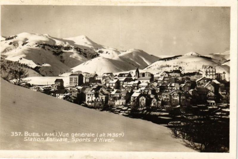 Carte postale ancienne Bueil - Vue générale