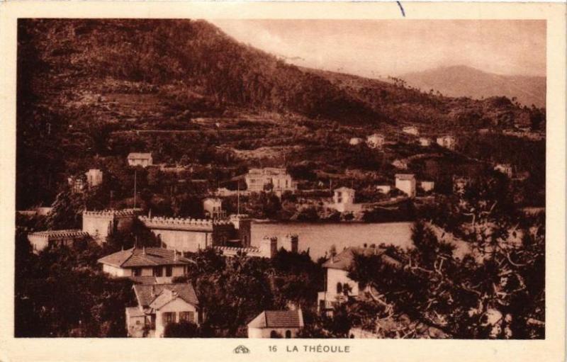 Carte postale ancienne La Theoule