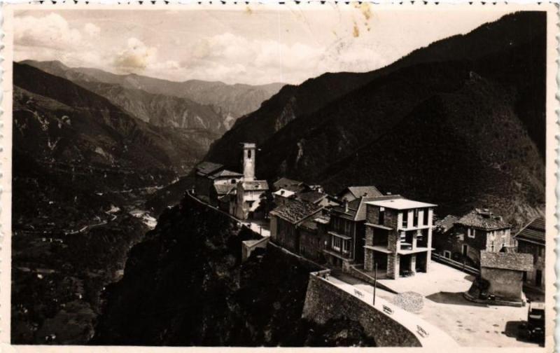 Carte postale ancienne Venanson - Vue générale à Venanson