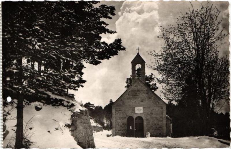 Carte postale ancienne Peira-Cava - La Chapelle