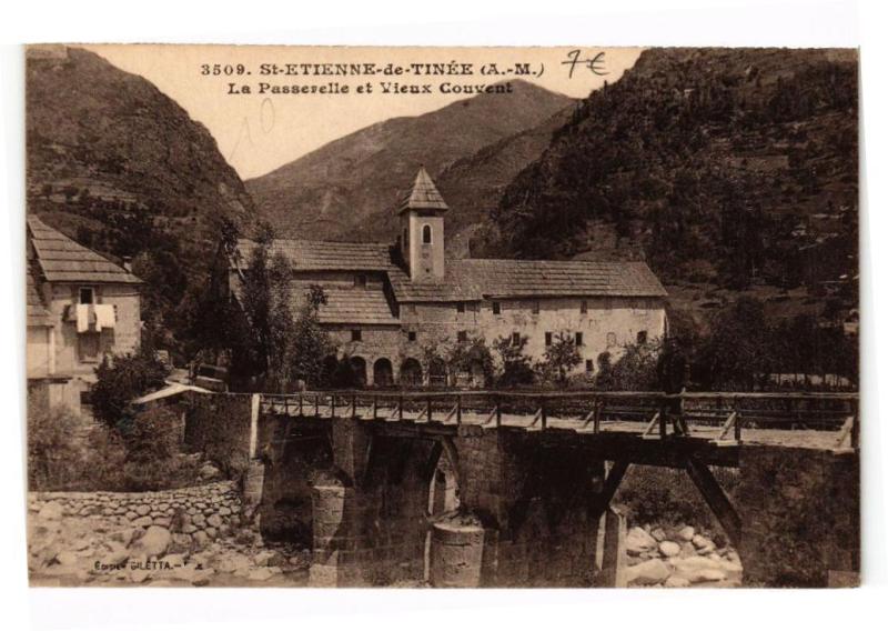 Carte postale ancienne Saint-Etienne-de-Tinee