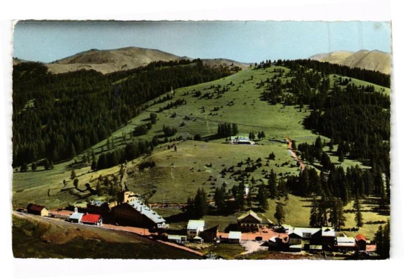 Carte postale ancienne Valberg - Et la montee de la croix