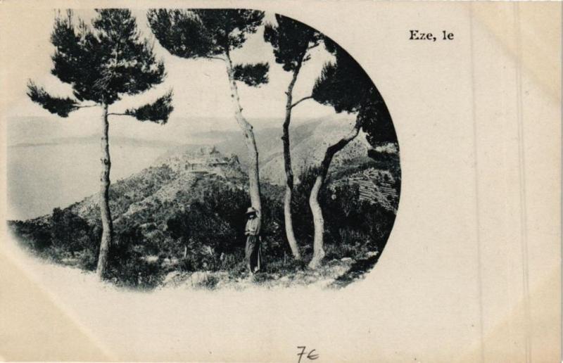 Carte postale ancienne Eze
