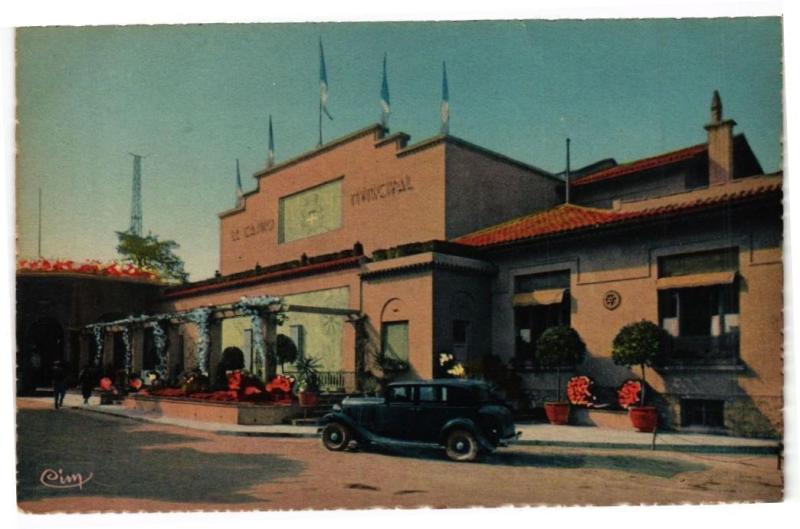 Carte postale ancienne Juan-les-Pins - Le Casino