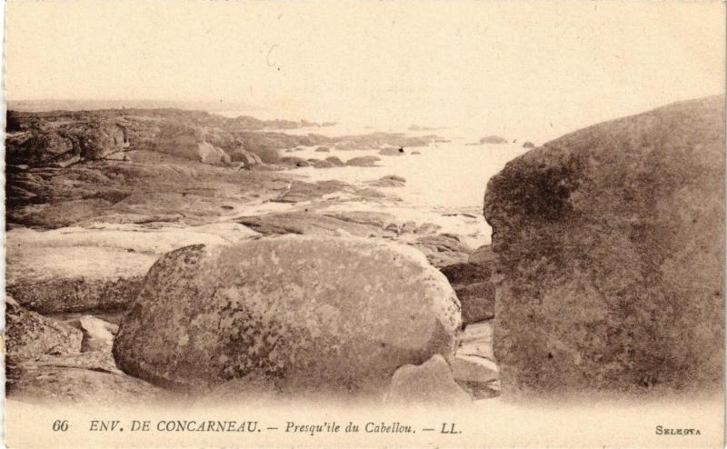 Carte postale ancienne Env. de Concarneau - Prequille du Caheileu à Concarneau