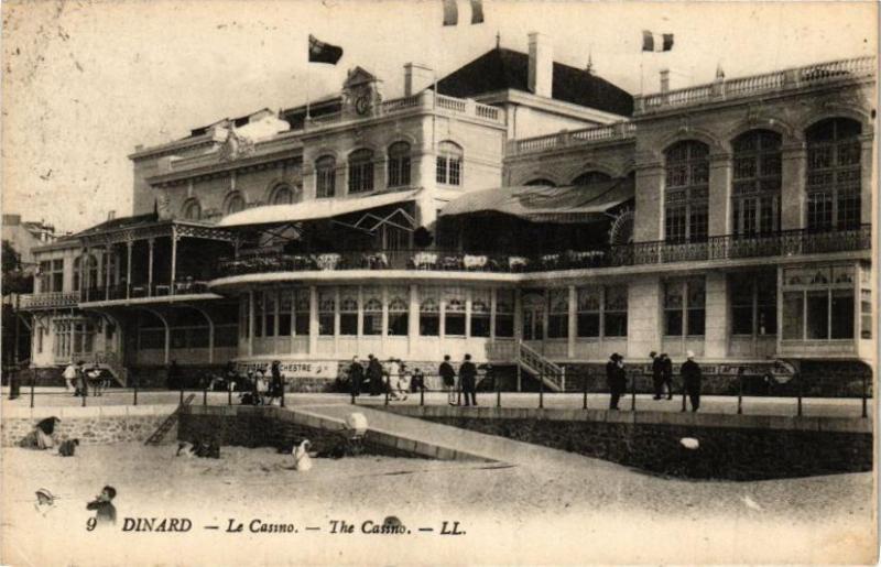 Carte postale ancienne Dinard-Le Casino à Dinard