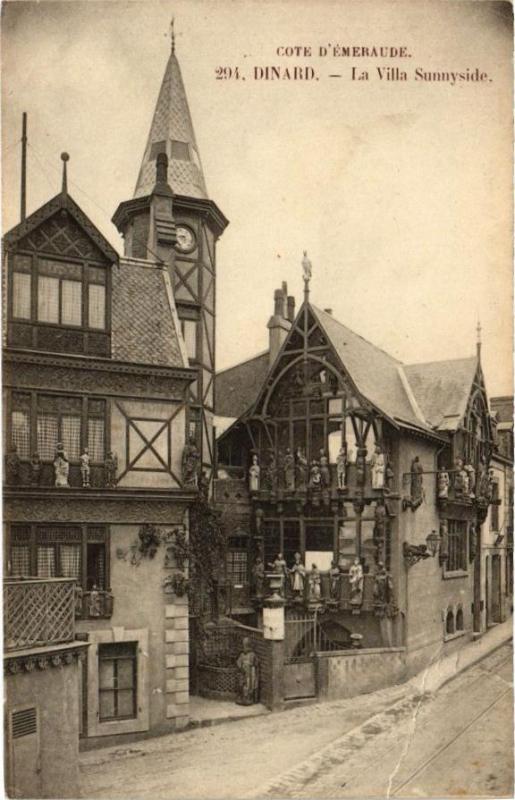 Carte postale ancienne Dinard-La Villa Sunnyside à Dinard