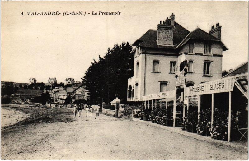 Carte postale ancienne Val-Andre - Le Promenoir