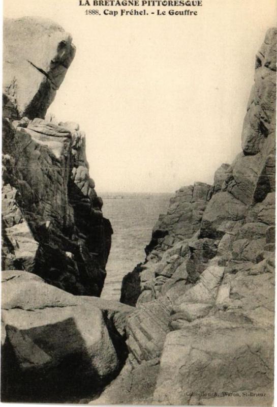 Carte postale ancienne Le Cap Frehel-Le Gouffre