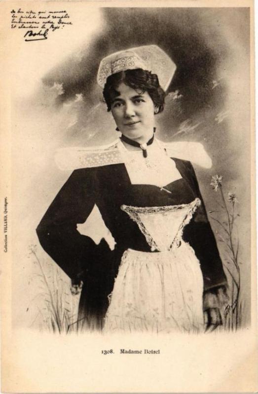 Carte postale ancienne Madame Botrel