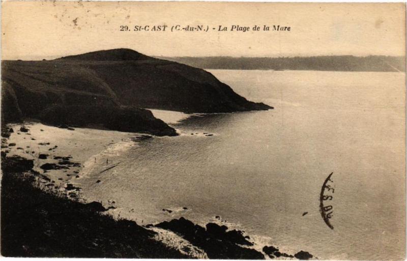 Carte postale ancienne Saint-Cast-La Plage de la Mare
