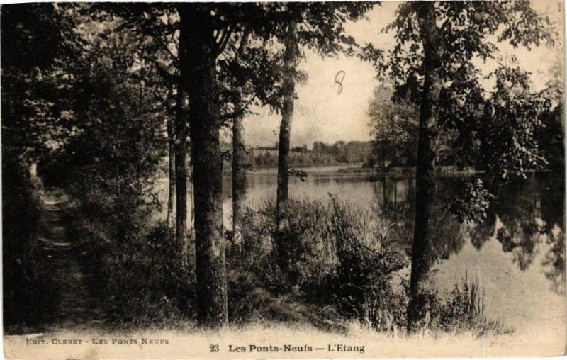 Carte postale ancienne Les Ponts Neufs-L'Etang
