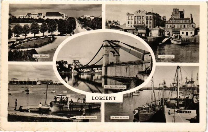 Carte postale ancienne Lorient à Lorient