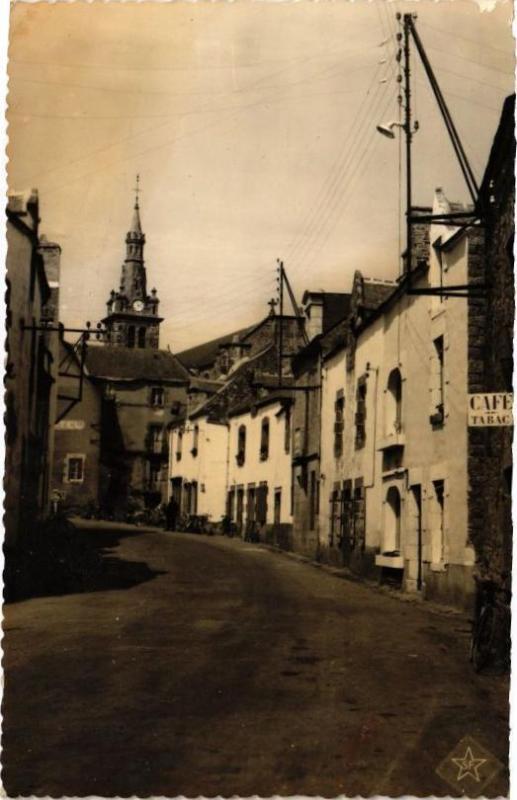 Carte postale ancienne Paaule - Rue de Redon