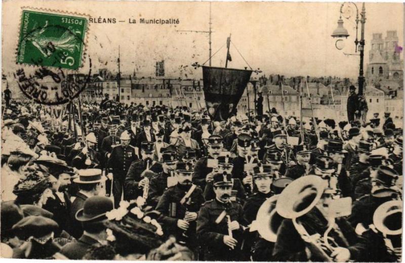 Carte postale ancienne Orleans-La Municipalite