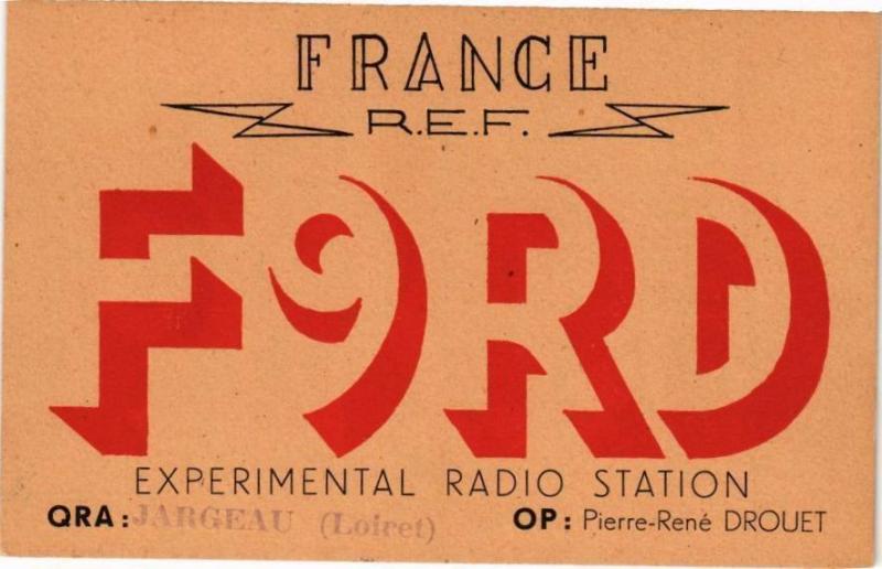 Carte postale ancienne Station Radio Experimentale