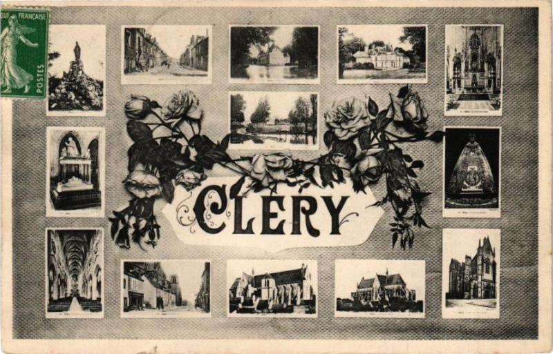 Carte postale ancienne Clery