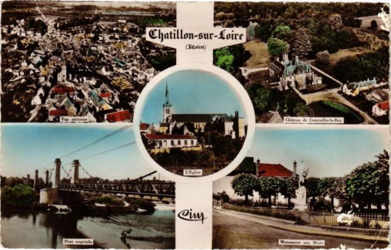 Carte postale ancienne Chatillon-sur-Loire