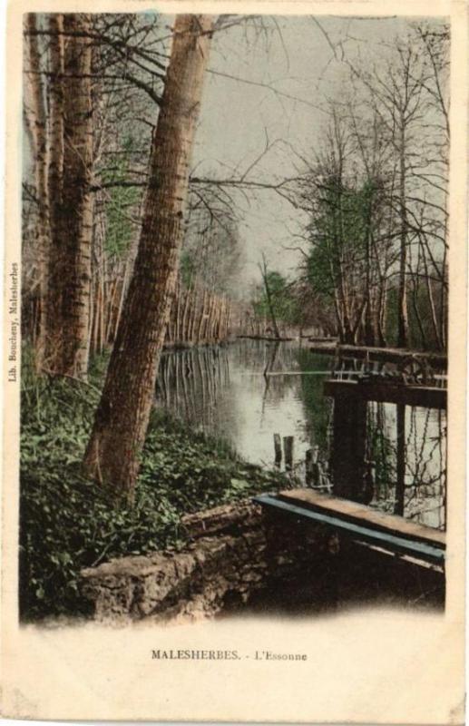 Carte postale ancienne Malesherbes - L' L'Essonne