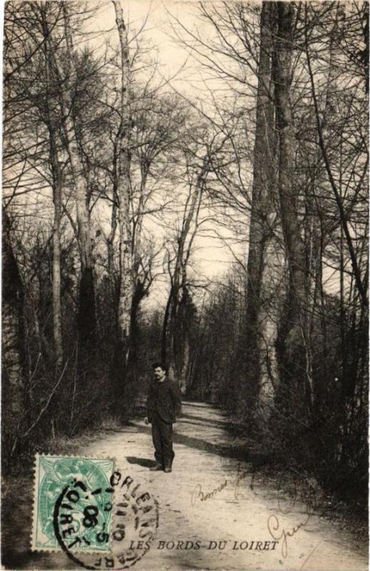 Carte postale ancienne Les Bords du Loiret