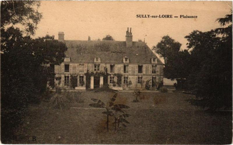 Carte postale ancienne Sully-sur-Loire - Plaisance à Sully-sur-Loire