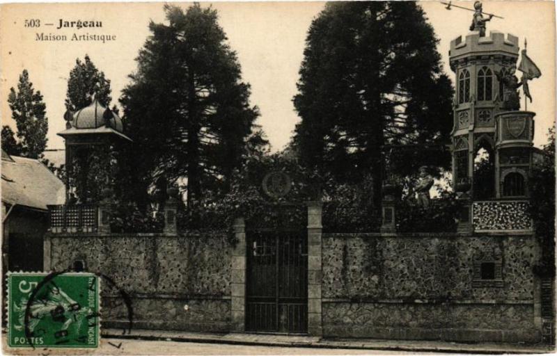 Carte postale ancienne Jargeau - Maison Artistique à Jargeau
