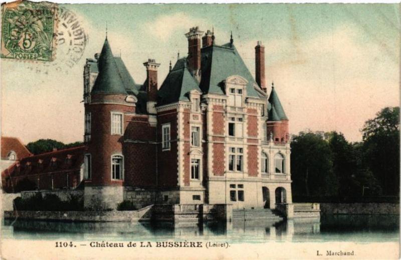 Carte postale ancienne Chateau de La Buissiere