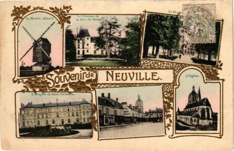 Carte postale ancienne Souvenir de Neuville