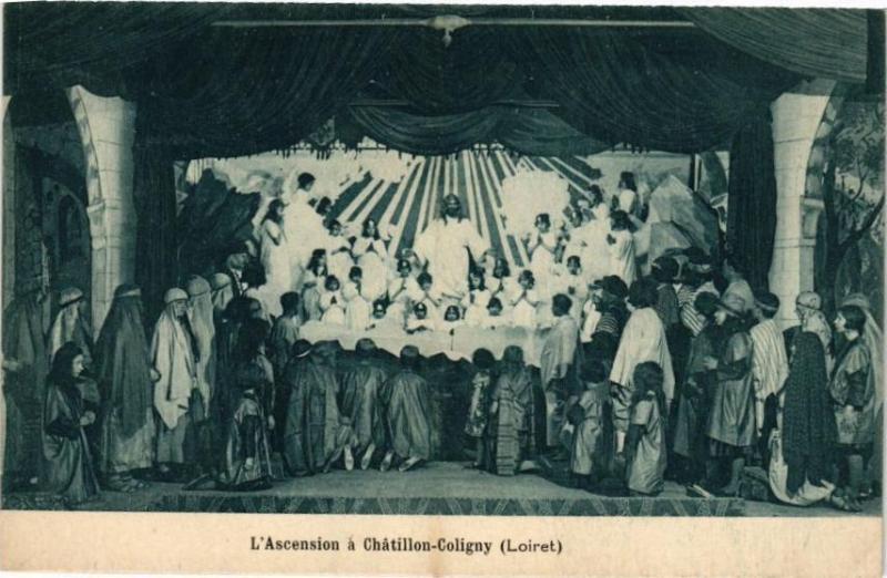 Carte postale ancienne L'Ancension a Chatillon-Coligny -