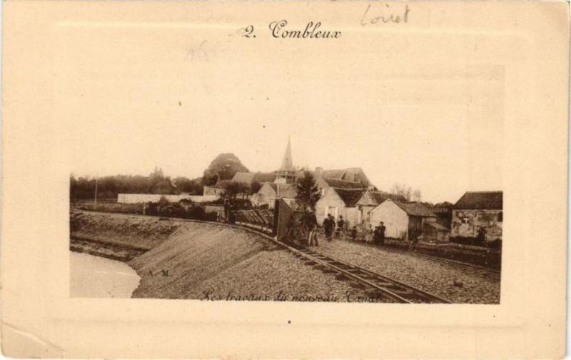 Carte postale ancienne Combleux à Combleux