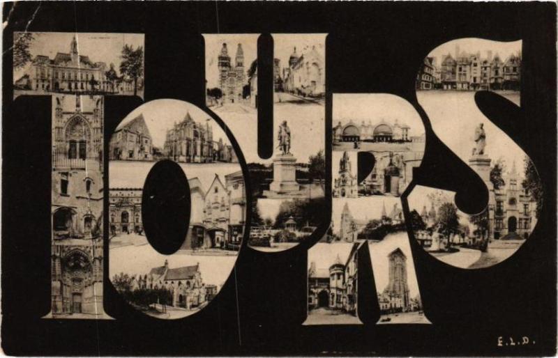 Carte postale ancienne Tours à Tours
