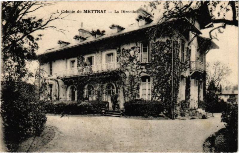 Carte postale ancienne Colonie de Mettray - La Direction à Mettray
