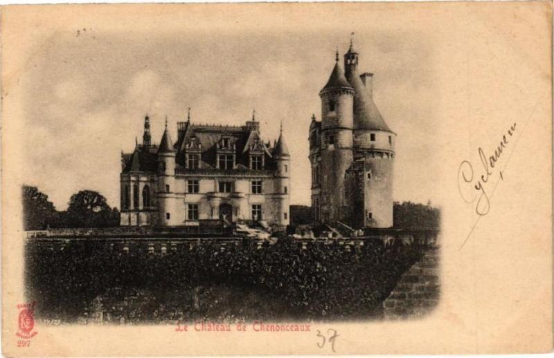 Carte postale ancienne Le Chateau de Chenonceaux à Chenonceaux