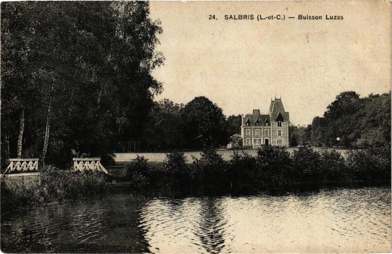 Carte postale ancienne Salbris (L.-et-C.) - Buisson Luzas à Salbris