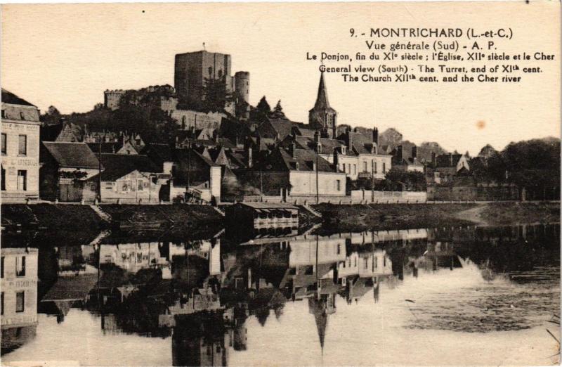 Carte postale ancienne Montrichard-Vue générale
