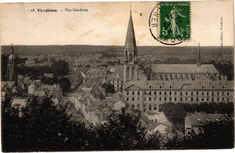 Carte postale ancienne Vendome-Vue générale