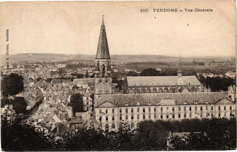 Carte postale ancienne Vendome-Vue générale
