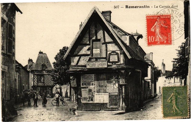 Carte postale ancienne Romorantin - Le Carroir d'ore