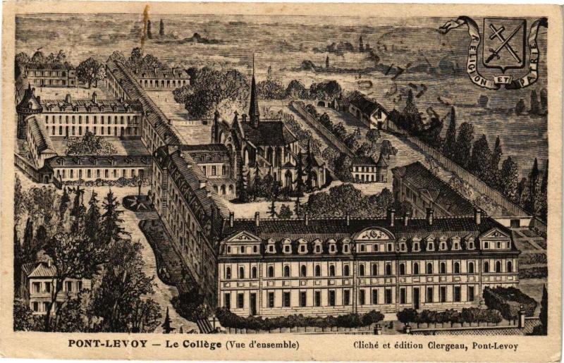 Carte postale ancienne Pont-Levoy - Le College (Vue d'ensemble)