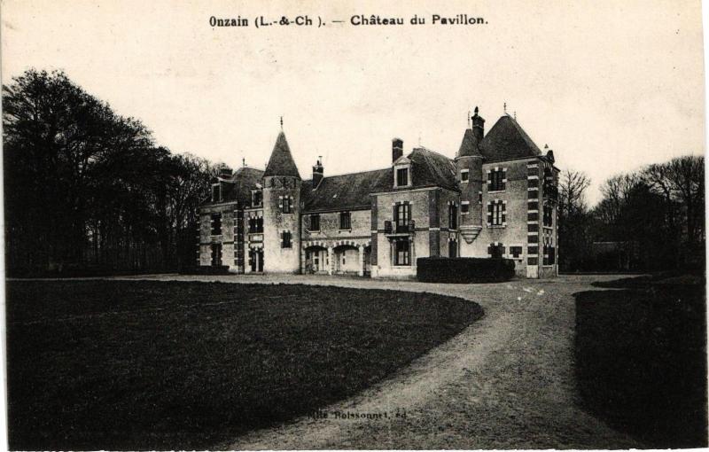 Carte postale ancienne Onzain (L.-&-Ch.) - Chateau du Pavillon