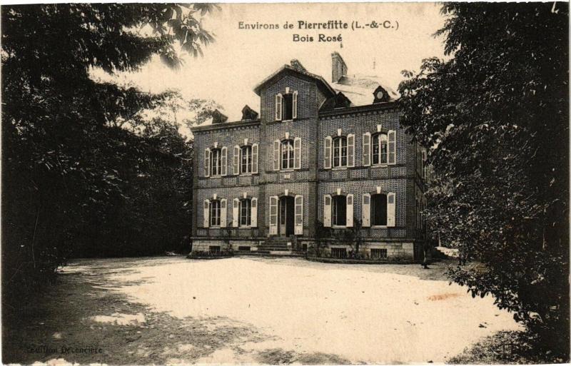Carte postale ancienne Env. de Pierrefitte (L.-&-C.) - Bois Rose