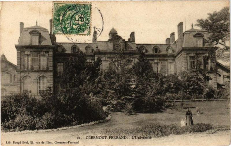 Carte postale ancienne Clermont-Ferrand - L'Universite à Clermont-Ferrand