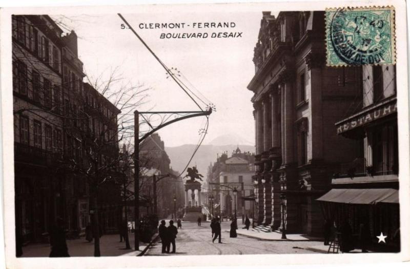 Carte postale ancienne Clermont-Ferrand - Boulevard Desaix à Clermont-Ferrand