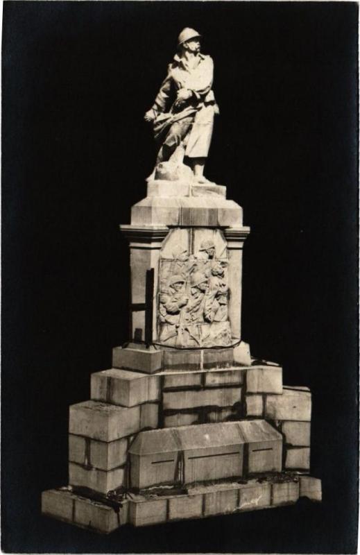 Carte postale ancienne Clermont-Ferrand - Mort de Poilu à Clermont-Ferrand